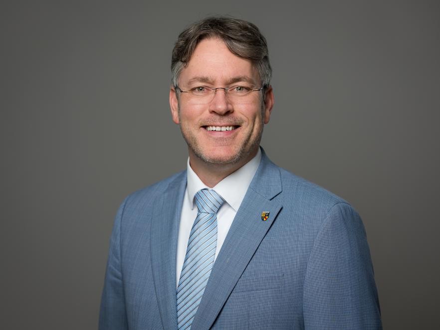 Landrat Dr. Christian Dusch Unser Foto zeigt Landrat Dr. Christian Dusch.
