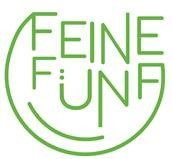 Das Foto zeigt das Logo des Bistros "Feine Fünf"