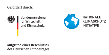 Das Foto zeigt das Logo des Bundesministeriums für Wirtschaft und Klimaschutz